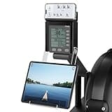 Phone & Tablet Holder Compatible with Concept 2 Rowing Machine & Skierg with PM5 Monitor, Phone & Tablet Mount, Rower Accessories, 2-in-1 Tablet Stand for Model D&E and Rowerg, Patent Pending
