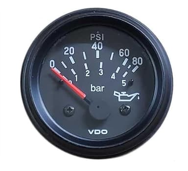 VDO Oil Pressure Gauge 350-93400 Cockpit International Gen II 80psi - VDO