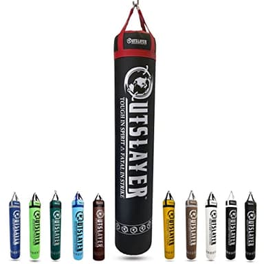 Muay Thai Heavy Punching Bag Red (130 Pound)