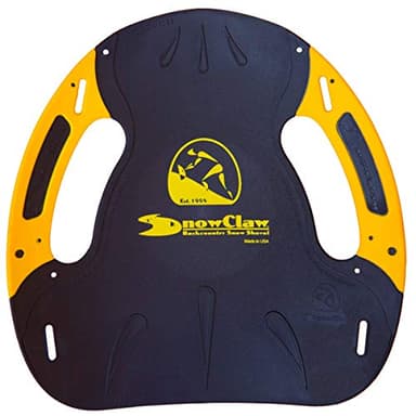 SnowClaw Backcountry Snow Shovel, Ultra-Light, Snow Anchor, Emergency Splint, Multi-Use Tool, Great for Digging Snow Caves, Easily Fits In Any Backpack