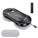 AGORVIO Window Cleaning Robot with Auto Water Spray & Smart Navigation, Automatic Window Cleaner Robot for Inside/Outside Glass with Triple Safety System, Edge Detection and Remote Control