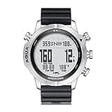 NORTH EDGE Aqua Professional Diving Computer Watch for Men Scuba Diving NDL 50M Dive Watch with Compass Altimeter Barometer Pedometer 100M Waterproof