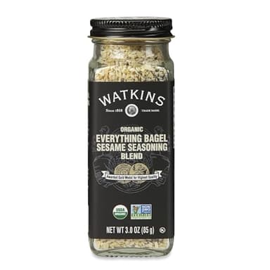 Watkins Gourmet Organic Everything Bagel Sesame Seasoning Blend, 3.0 Oounce