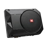 JBL BassPro SL2 Active Underseat Car Subwoofer with Built in Amplifier - Under Seat 8'' 125 Watt Power Amplifier
