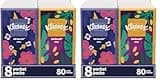 Kleenex Trusted Care Facial Tissues, 8 On-The-Go Travel Packs, 10 Count (Pack of 16)