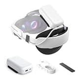 KIWI design B1 Plus 10000mAh Battery Pack Compatible with Meta Quest 3S/Quest 3/Quest 2 Accessories, Power Bank for Balanced Head Pressure and Extended Play Time (Not Including The Head Strap)