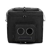 The #1 Cooler with Speakers on Amazon. 20-Watt Bluetooth Speakers for Parties/Festivals/Boat/Beach. Rechargeable, Works with iPhone & Android (Black)