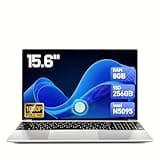 VAIZMOYE 2025 Latest Laptop Compatible with Windows 11, 15.6'' FHD IPS Display, 8GB RAM 256GB SSD, Intel Quad-Core Processor(Max 2.9GHz), Backlit Keyboard, WiFi5, BT5, Mini-HDMI, TF Card Slot