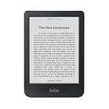 Kobo Clara BW | eReader | 6” Glare-Free Touchscreen with ComfortLight PRO | Dark Mode Option | Audiobooks | Waterproof | 16GB of Storage | Black