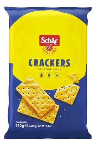 Schar Gluten Free Foods, Crackers 210g (6X35g)