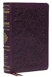 NKJV, Personal Size Reference Bible, Sovereign Collection, Leathersoft, Purple, Red Letter, Thumb Indexed, Comfort Print: Holy Bible, New King James Version