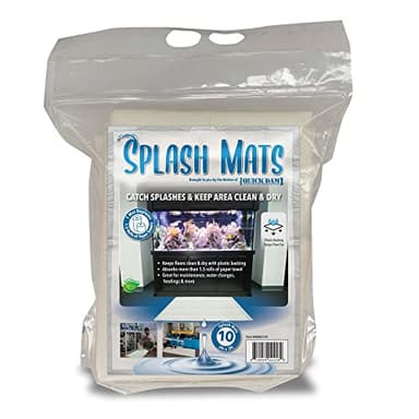 Quick Dam WUAQ23-10 Splash Mat, White