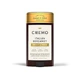 Cremo Italian Bergamot Antiperspirant & Deodorant for Men, 48-hour Sweat and Odor Protection, 2.65oz