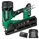 Metabo HPT Cordless 18V MultiVolt™ Framing Nailer Kit | 21 Degree Magazine | Round Head Nails from 2-Inch up to 3-1/2-Inch | 1-18V 4.0Ah Li-Ion Battery w/Fuel Gauge | NR1890DRST