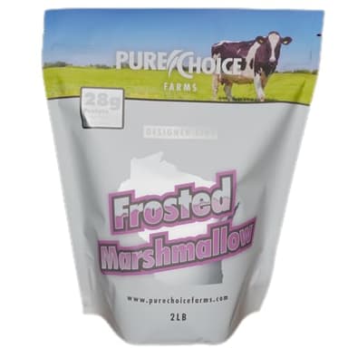 Pure Choice Frosted Marshmallow Whey Protein Isolate Powder, 28g Protein, Undenatured Whey, No Fillers (Frosted Marshallow Whey, 2 lb)