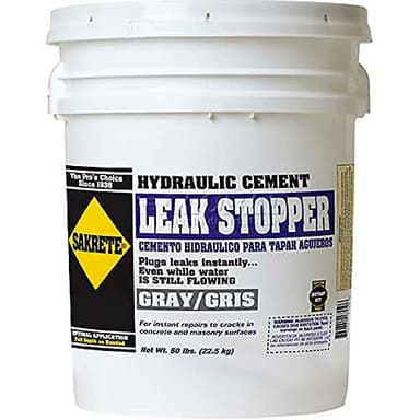 SAKRETE | Hydraulic Cement Leak Stopper - Gray | 50 lb