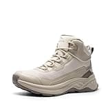 NORTIV 8 Women's Lightweight Hiking Boots Waterproof Trekking for Outdoor,Size 8,Khaki,SNHB241W