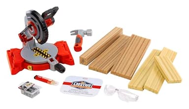 Little Tikes Creative Construction Power Cuts Set with 6 Accessories, Pretend Play Construction Set, for Boys and Girls Ages 3+ Years