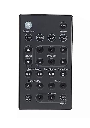 Universal Replacement Bose Remote Control for Bose Sound Touch Wave Music Radio System-Generation The 1,2,3,4th (Batteries Excluded)(Black)