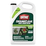 Ortho GroundClear Weed and Grass Killer Refill, Kills Dandelions, Chickweed, Crabgrass, Moss and More in Patios and Landscapes, OMRI Listed, 1 gal.