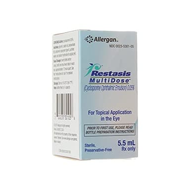 Restasis (Brand for Cyclosporine, Ophthalmic Suspension)