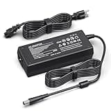 Laptop Charger for HP Pavilion G6 G7 DV6 DV5 DV4 G72 G71 G60 G61 G62 DM4, HP 2000, EliteBook 8440P 8460P 8460W, Probook 4320S 4420S 4430S, 4440S 4510S Notebook 65W 18.5V 3.5A Power Supply Cord