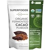 MRM Nutrition Organic Fermented Cacao Powder | Superfood | Antioxidant-rich | Gluten free + vegan | 43 servings