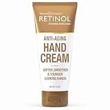 Retinol Anti-Aging Hand Cream – The Original Brand For Younger Looking Hands –Rich, Velvety Hand Cream Conditions & Protects Skin, Nails & Cuticles – Vitamin A Minimizes Age’s Effect on Skin