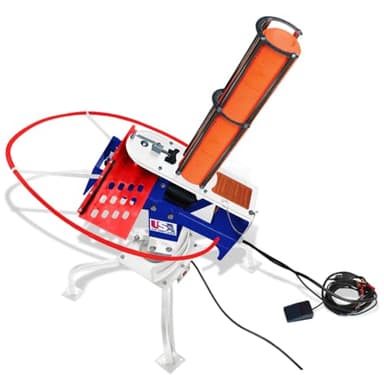 Do All Outdoors USA Clay Automatic Clay Pigeon Thrower - Skeet Thrower Machine with Wobbler Kit and Wireless Remote Launch Controller