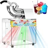 VALONDINO 48L Snow Cone Machine, 500LB/H Commercial Shaved Ice Machine for Snow Cones, 300W Electric Fluffy Snow Cone Maker for Party, Suitable for Party Activities, Family Gatherings, Sale