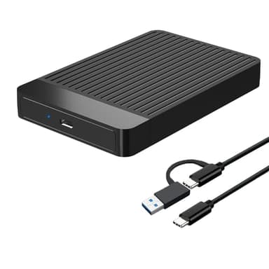 Tianken 1TB Ultra Slim Portable External Hard Drive 2.5'' HDD USB 3.1 Type-C Storage for PC, Mac, Laptop