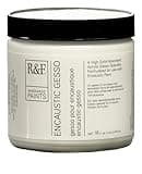 R&F Handmade Paints Encaustic Gesso, 16-Ounce