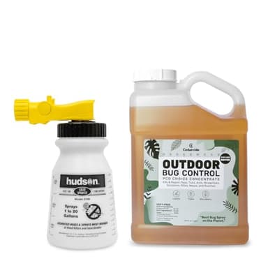 Cedarcide Outdoor Bug Spray | Kills & Repels Mosquitoes, Ticks, Fleas, Mites & More with Natural Essential Oils | Family & Pet-Safe | PCO Choice | Gallon