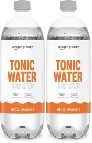Amazon Grocery, Tonic Water, 33.8 Oz (Previously Happy Belly, Packaging May Vary) (Pack of 2)