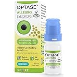 Optase Allegro Eye Drops for Dry Eyes - Lubricating Drops for Dry, Red, and Itchy Eyes - Relief from Seasonal Irritants - Contact Lens Safe - .33 oz, 300 Drops