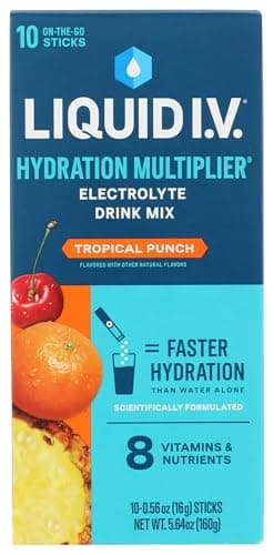 Liquid IV Tropical Punch 10 Count 5.65 OZ