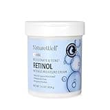 NATURE WELL Clinical Retinol Advanced Moisture Cream for Face, Body, & Hands, Anti Aging, Targets Discoloration, Wrinkles, Sun Damage, Crepey, & Sagging Skin, 16 Oz