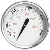 60540 67031 7581 Accurate Temperature Gauge for Weber GS4 Spirit II & I 200/300 Grill Lid Thermometer Charcoal Grills, for Most Weber 22" Kettles, Q 120/220/300/320 SER Replacement Parts 74239 60392