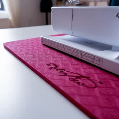 Madam Sew Sewing Mat - Sewing Machine Mat Reduces Vibrations, Movement & Slipping, Perfect Sergers Accessory Gift for Sewing Enthusiasts