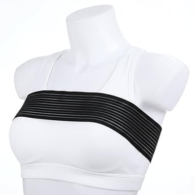 FdcLixuvol Breast Implant Stabilizer Band, Elastic Chest Compression Band Chest Support Strap Wrap Breast Augmentation Reduction Strap