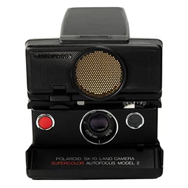 The Impossible Project Polaroid SX-70 Sonar Instant Film Camera (Black)