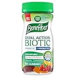 Benefiber Prebiotic Fiber Supplement Gummies with Probiotics for Digestive Health, Assorted Fruit Flavors - 50 Count