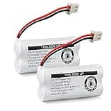 Kruta BT162342/BT262342 2.4V 800mAh Ni-MH Cordless Phone Battery Pack, Also Compatible with BT183342/BT283342 AT&T EL52351 TL90070 VTech CS5119 DS6511 DS6722 LS6305 Handset, 2-Pack
