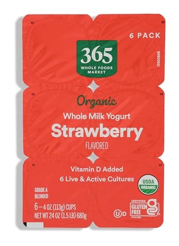 365 by Whole Foods Market, Organic Strawberry Whole Milk Yogurt, 24 oz
