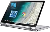 Samsung 2-in-1 Chromebook Plus V2 12.2” FHD - Intel Dual-Core - 4GB RAM, 64GB eMMC – Intel HD 615 Graphics, Touchscreen, 13MP Camera, USB Type-C, AC Wi-Fi, Bluetooth, SD Card - Chrome OS