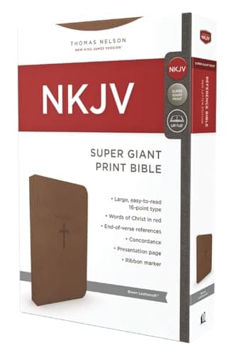 Super Giant Print Bible-NKJV