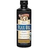 Barlean's Organic Lignan Flaxseed Oil Liquid Supplement from Cold Pressed Flax Seeds - 7,230 mg ALA Omega-3 Fatty Acids for Heart Health, Vegan and Gluten Free, 16 oz