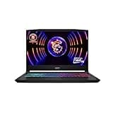 MSI Katana 15 Laptop: Intel Core i7-13620H, GeForce RTX 4060, 15.6" FHD 144Hz, 16GB DDR5, 1TB NVMe SSD, USB 3.2 Gen1 Type C w/DP, Cooler Boost 5, Win 11 Pro: Black B13VFK-1264US