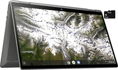 HP X360 2-in-1 14-inch Touch-Screen FHD IPS Chromebook, Intel Core i3-10110U, 8GB RAM, 64GB eMMC, Backlit Keyboard, Fingerprint Reader, Webcam, Silver (Renewed)