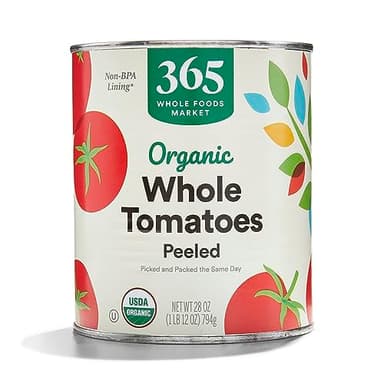 365 by Whole Foods Market, Organic Whole Peeled Tomatoes, 28 oz